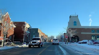 First Winter Snow Storm in Toronto Area, Canada | Rural Ontario in Winter