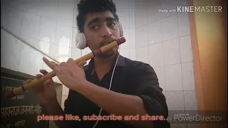 Mere naina sawan bhado flute cover by dhiraj vide..