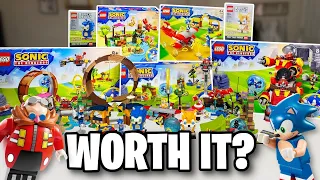 Are These LEGO Sonic Sets Worth It? LEGO Showcase & Review!