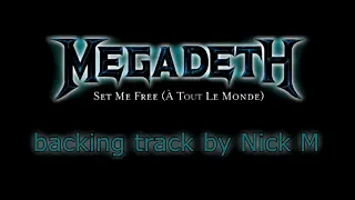 Megadeth - Set Me Free (A Tout Le Monde) backing track by Nick M.