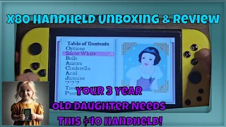 Unleash Unbeatable Fun With The Ultimate $40 Handheld For Preschoolers: X80 Unboxing And Review!