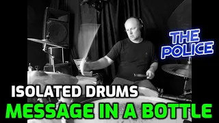 'Message In A Bottle' | ISOLATED Drum Cover | The Police | (Drums ONLY)