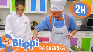 Laga mat med Blippi | @BlippiSvenska | Pedagogiska videor för barn