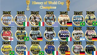 Fifa World Cup All Finals (1930 _ 2018)