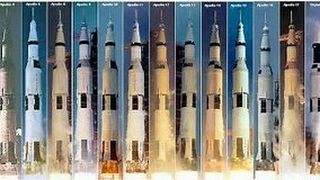 All Apollo Saturn V launches  ( Apollo 4 to Skylab 1)