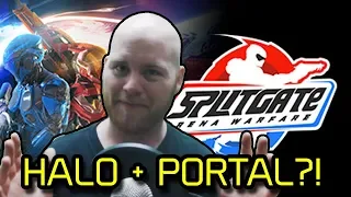 Halo & Portal Made a Baby! | Splitgate: Arena Warfare First Impressions | TurtleCake88