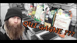 Quelle TERREAU choisir pour des SUPER SEMIS ? ( 7 sacs différents )