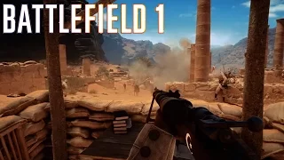 Battlefield 1 - Sniper Gameplay on Sinai Desert