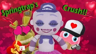 FNaF Plush - Springtrap's Crush!!!
