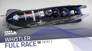 Whistler | BMW IBSF World Cup 2016/2017 - 4-Man Bobsleigh Heat 2 | IBSF Official