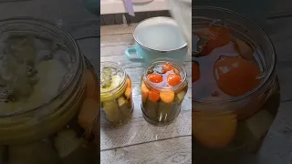 Если баночки помутнели...что делать!?🥒🥒🍅