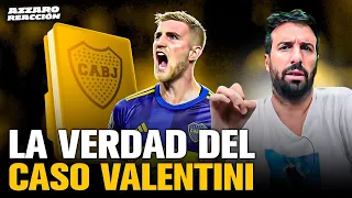 LA VERDAD SOBRE EL CASO VALENTINI EN BOCA // AZZARO REACCIÓN