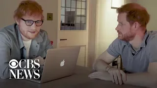 Prince Harry and Ed Sheeran team up for World Mental Health Day