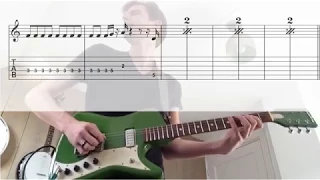 James Brown - Super Bad [TABS in video guitar cover]