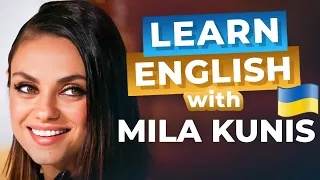 She Moved from UKRAINE to AMERICA | Learn English with MILA KUNIS