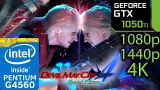 Devil May Cry 4 Special Edition - GTX 1050 ti - 1080p - 1440p - 4K - g4560