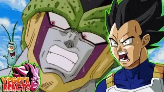 Vegeta Reacts To I switched Perfect Cell's Voice with Plankton's