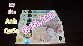 Bộ tiền polymer ANH QUỐC ( currency of ENGLAND 🏴󠁧󠁢󠁥󠁮󠁧󠁿 ) @Suutaptien1988 💴💶💵💷/banknotes world ♥️