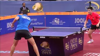 2016 Qatar Open MS-QF Fan Zhendong - Vladimir Samsonov (full match|short form in HD)