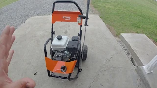 2020 STIHL RB800 Pressure Washer -  Overview Of The Washer PT.1