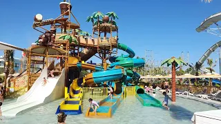 Titanic Deluxe Golf Belek water park walk