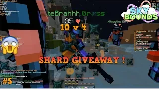 IMMORTAL SHARD PIRATE GIVEAWAY - 10V4 AND WE POP 3 - Skybounds PvP - Guessed -