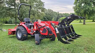 How to Operate a Tractor Grapple |⚡⚡⚡ Part 1