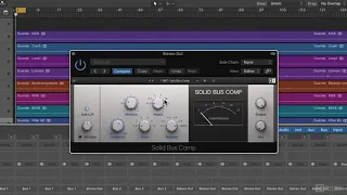 Komplete 201: Komplete's Mixing Plugins - 3. Solid Bus Comp