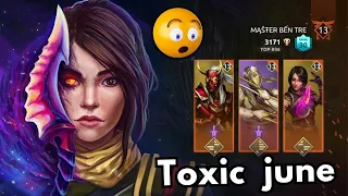 My experience facing MAX LEVEL 13 JUNE 😨 *Headache* || Shadow Fight 4 Arena