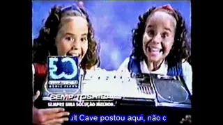 Amostra Intervalos da Globo em 13 Abril 1991