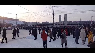 Был сегодня на митинге в Челябинске