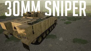 The British Warrior in Squad is a Long Range Menace | Squad Vehicle Gameplay