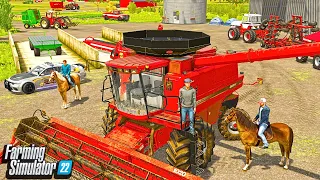 I Had A Fun Visitor At the Farm? (Going To Jail?) | Farming Simulator 22