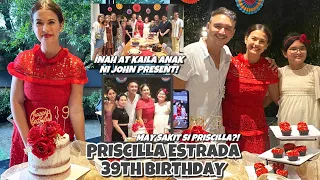 PRISCILLA ESTRADA 39TH BIRTHDAY BUMISITA ANG DALAWANG ANAK NI JOHN ESTRADA KAY JANICE