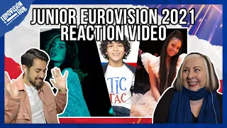 Junior Eurovision Song Contest 2021 (Reaction Video) | Eurovision Hub