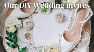 BUDGET DIY Wedding Invitations | Address Envelopes with a Printer + Print on Vellum | Wedding Series