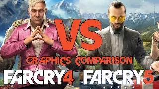 Far Cry 4 vs Far Cry 5 Graphics Comparison [Xbox One X] (4K)