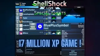 ShellShock Live | Special Events Episode #92 | BluePlusSymbol's 17 Million XP Game !