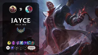 Jayce Mid vs Yone - KR Challenger Patch 14.7