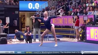 Savannah Kooyman (UCLA) 2018 Floor vs Cal 9.825