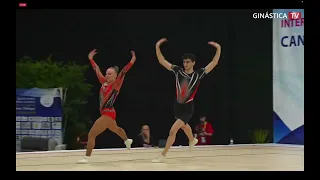 ITALIA 1 (ITA 1) - 2024 AEROBICS WORLD CUP, CANTANHEDE  - Mixed pair Qualifications MP