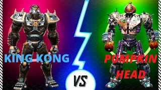 🎮 World Real steel gameplay new hero all 2023 / Boxing Robot / KING KONG VS PUMPKINHEAD / KO