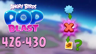 Angry Birds Pop Blast Gameplay Pt 88: Levels 426-430 - Why am I still getting XP for quests?