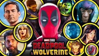 كل كاميوهات Deadpool 3 : Deadpool & Wolverine و رجوع Reed Richards من Earth-838 و عودة Tobey Maguire