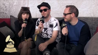 Chvrches Discuss the Group's formation & Recording Process | GRAMMYs