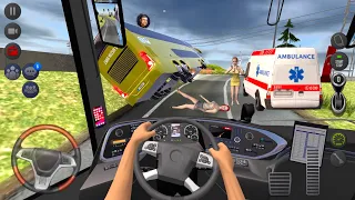 Scary City Accident 🚍🚑 Bus Simulator : Ultimate Multiplayer! Bus Wheels Games Android