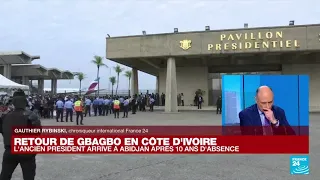 Laurent Gbagbo arrivé à Abidjan : un retour très attendu par ses partisans