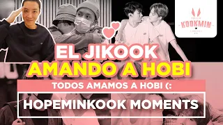 JIKOOK - MOMENTOS DE JIMIN Y JUNGKOOK AMANDO A HOBI ¡Todos amamos a JHOPE! (Cecilia Kookmin)