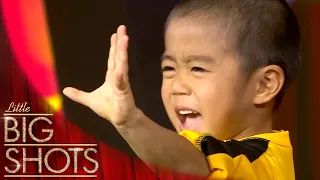 Ryusei Recreates Bruce Lee's Game of Death | Little Big Shots