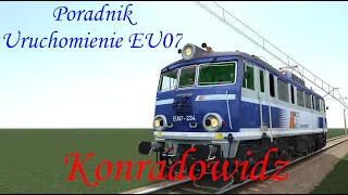 MaSzyna #55 Poradnik jak uruchomić EU07 bez ciśnienia na zimno